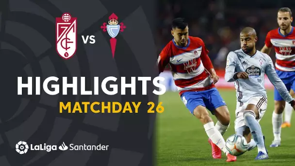 Highlights Granada CF vs RC Celta (0-0)