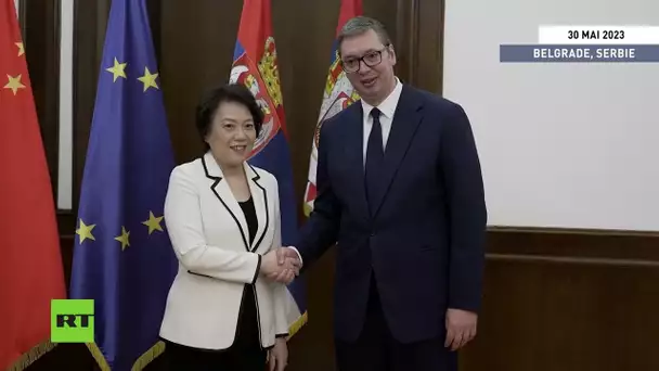 Serbie : le président Vucic rencontre les ambassadeurs russe et chinois