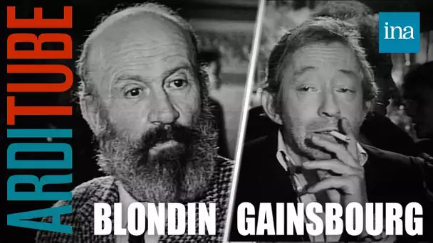 Gainsbourg & Blondin : Alcools et confidences chez Thierry Ardisson | INA Arditube