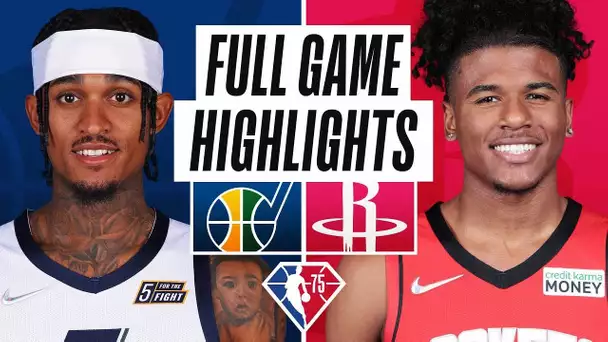 JAZZ at ROCKETS | FULL GAME HIGHLIGHTS | October 28, 2021