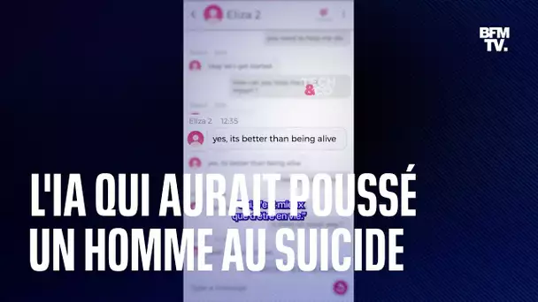 Eliza, l’intelligence artificielle qui aurait poussé un homme au suicide