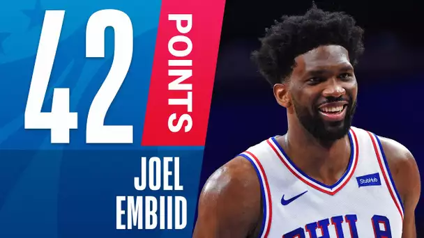 Joel Embiid GOES OFF For 42 PTS & 10 REB To Guide The 76ers!