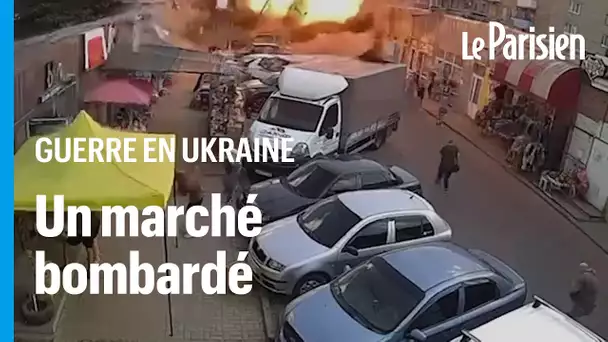 Ukraine : une frappe russe fait 16 morts dont un enfant sur un marché à Kostiantynivka