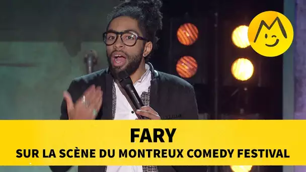 Fary sur la scène du Montreux Comedy Festival