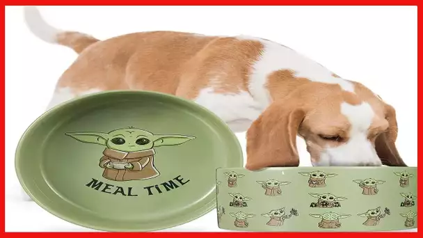STAR WARS The Mandalorian Ceramic Dog Bowl 3.5 Cups