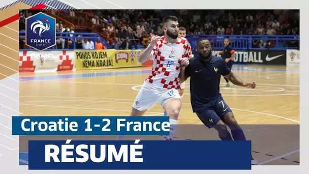 Futsal, Croatie - France (1-2), le résumé
