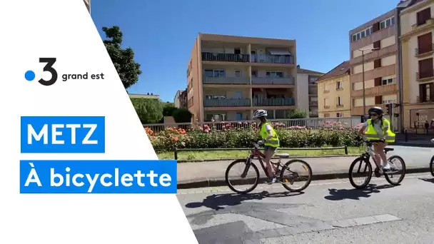 Savoir rouler en ville avec des enfants et Metz vélo