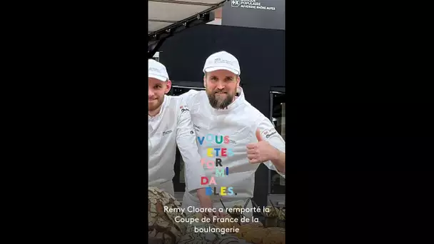 Rémy Cloarec a remporté la Coupe de France de la boulangerie