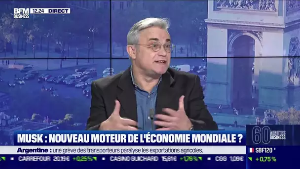 Luc Mary (Historien) : Musk, nouveau moteur de l'économie mondiale ?