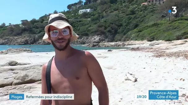 Ramatuelle : la plage de l'Escalet fermée  pour non respect des gestes barrières