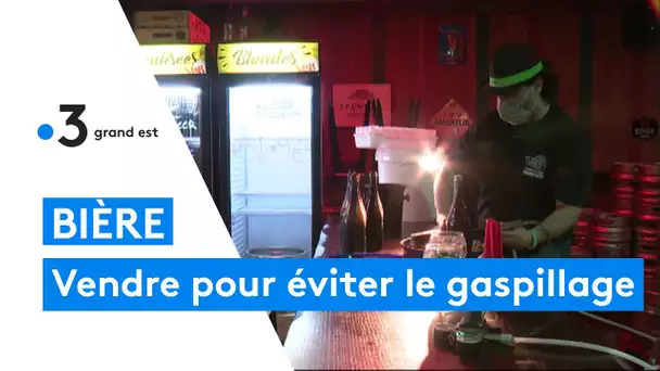 Vente de bouteilles de bières dans une brasserie à Cormontreuil