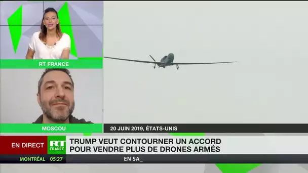 Drones militaires : «Donald Trump veut sortir des grands accords internationaux»