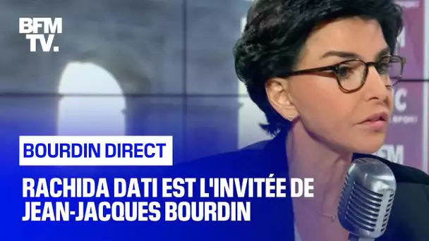 Rachida Dati face à Jean-Jacques Bourdin en direct