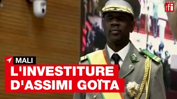 Mali : l'investiture d'Assimi Goïta