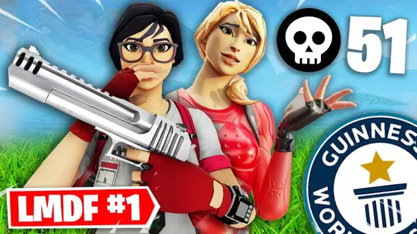 WORLD RECORD 51 KILLS, GOTAGA ET LA NOUVELLE ARME, TRAVERSER LES MURS EASY SUR FORTNITE..  (LMDF #1)