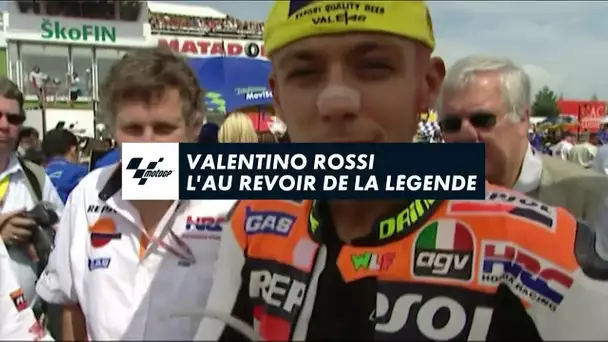 Valentino Rossi : l'au revoir de la Légende