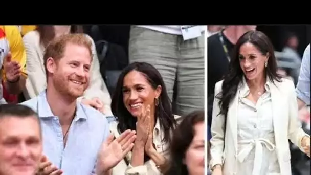 Meghan Markle fait tourner les têtes dans une combishort Zara à 39 £ pour l'anniversaire de Harry