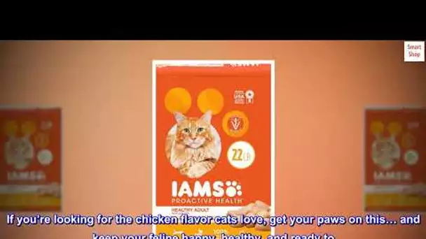 Iams Proactive Health Adult Dry Cat Food Chicken & Salmon Recipes