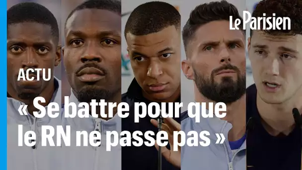 L’appel de Mbappé et des Bleus à « aller voter » face aux « extrêmes»