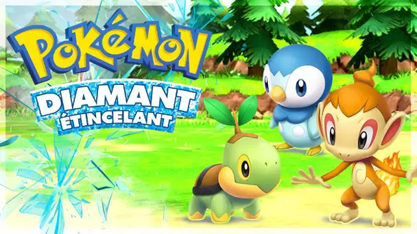 Pokémon Diamant Étincelant #01 - Ouisticram Tiplouf ou Tortipouss? - Let's Play Diamant Perle Remake