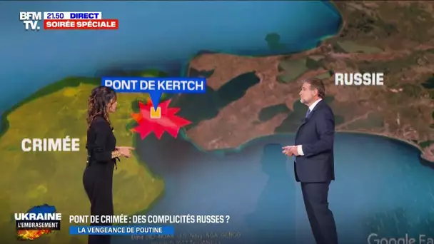 Les Russes sont-ils à l'origine de l'explosion du pont de Crimée?