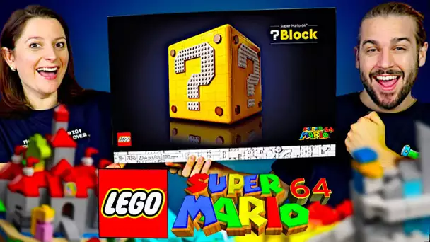 ON CONTRUIT LE NOUVEAU SET LEGO SUPER MARIO 64 : LE BLOCK ? IL EST INCROYABLE ! LEGO 71395