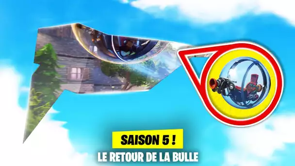 NOUVEAU TEASER SAISON 5 : LA BULLE DE RETOUR ! (FORTNITE SAISON 5 "OG")