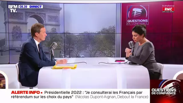 Dupont-Aignan : "Mon idée, c'est que le temps des médecins soit à 100 % sur la santé"