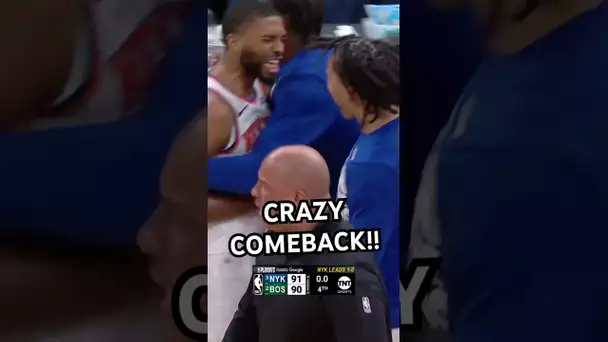 MUST-SEE GAME 2 ENDING! Celtics vs Knicks