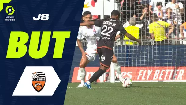 But Eli Junior KROUPI (16' - FCL) OLYMPIQUE LYONNAIS - FC LORIENT (3-3) 23/24