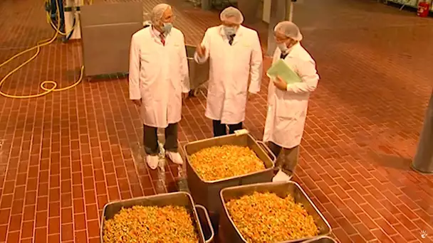 L'usine de légumes surgelés... pour les restaurateurs