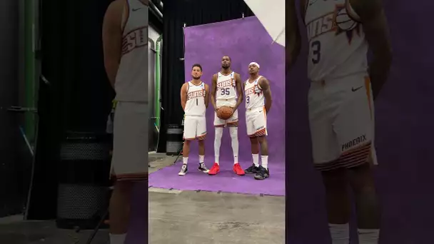 The New Big Three In Phoenix! #NBAMediaDay 🔥🌞| #Shorts