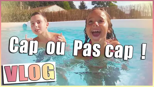 Cap ou pas cap piscine ? En tout cas on s&#039;éclate !