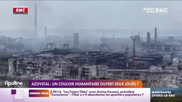 Usine Azovstal à Marioupol : un couloir humanitaire ouvert pendant deux jours