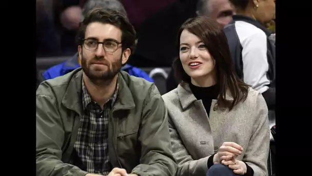 Emma Stone fiancée  qui est son compagnon Dave McCary