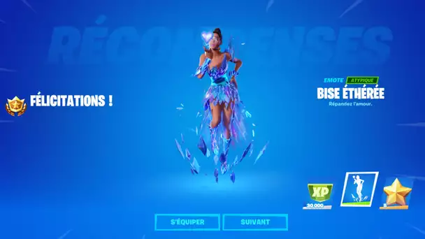 COMMENT DEBLOQUER LA DANSE D'ARIANA GRANDE ! UTILISER UNE DALLE HOLOGRAME EXTRATERRESTRE ! FORTNITE