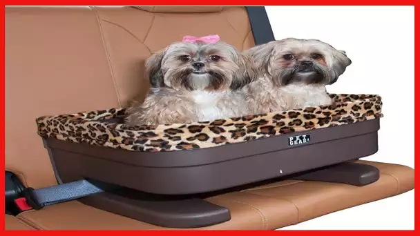 Pet Gear Booster Seat for Dogs/Cats, Removable Washable Comfort Pillow + Liner, Safety Tethers