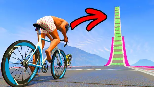 MEGA RAMP BOOST VÉLO DE COURSE !