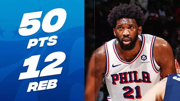 Joel Embiid GOES OFF for Season-High 50 Points! 🔥 | December 6, 2023