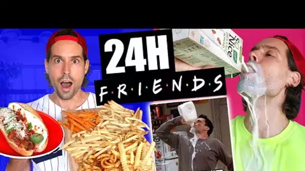 JE MANGE COMME DANS LA SÉRIE FRIENDS PENDANT 24H - HUBY