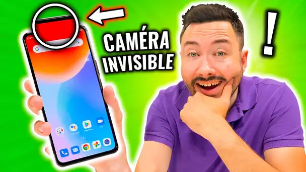 Un Vrai Smartphone avec Caméra Invisible ! (bluffant)