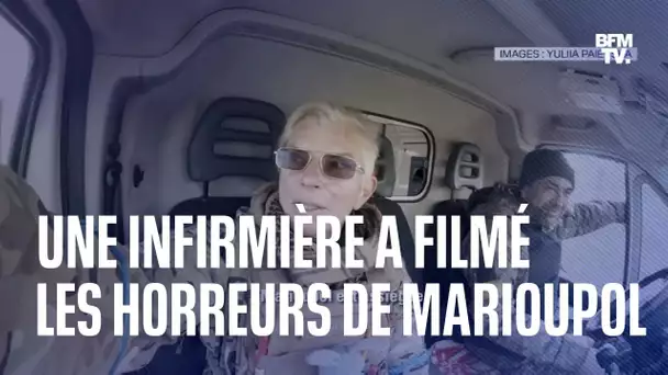 Une infirmière a filmé les horreurs de Marioupol