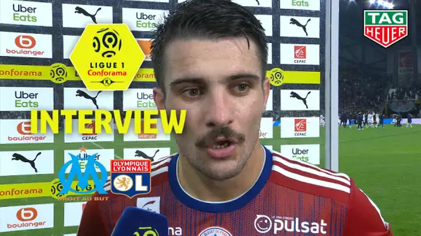 Interview de fin de match :Olympique de Marseille - Olympique Lyonnais ( 2-1 )  / 2019-20