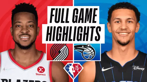 TRAIL BLAZERS at MAGIC | FULL GAME HIGLIGHTS | January 17, 2022