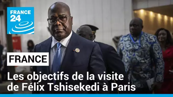 France : les objectifs de la visite de Félix Tshisekedi à Paris • FRANCE 24