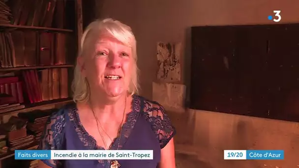 À Saint-Tropez, un incendie détruit une partie de la mairie