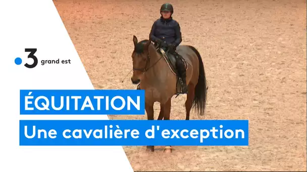 Portrait de la cavalière ardennaise : Céline Gerny