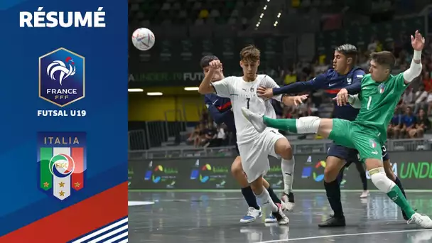 Euro U19 Futsal : France-Italie (0-3)