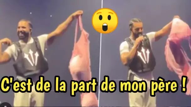 Performance en direct : Drake accueille un soutien-gorge géant lors de son concert