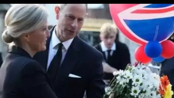 Sophie Wessex et le prince Edward tristes alors qu'ils assistent au service commémoratif de la reine